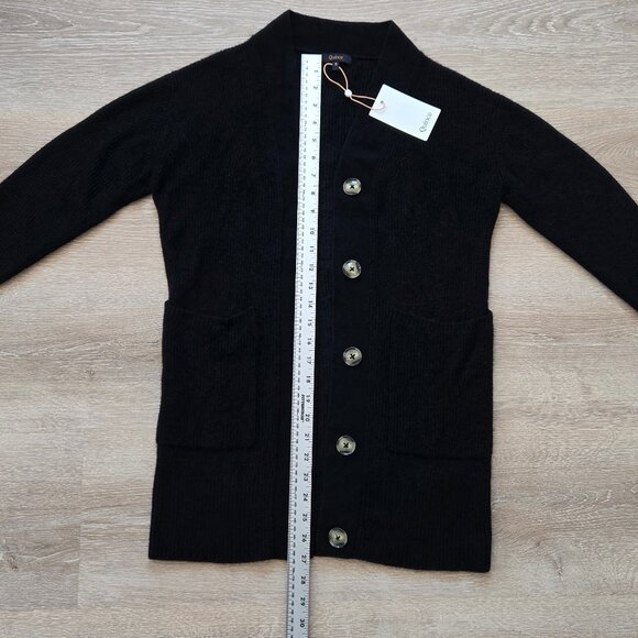Quince Baby Alpaca Wool Oversized Cardigan Size Small MSRP $99 New with tags - Picture 4 of 14